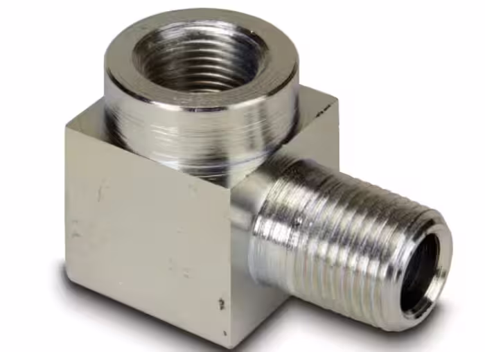 اتصالات با فشار بالا مدل FZ1616 حداکثر فشار عملیاتی 10000 psi ، اتصال از 3/8 اینچ NPTF نر به 3/8 اینچ NPTF نر