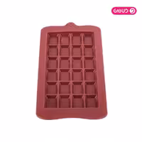 قالب سیلیکون ویژه شکلات تبلتی مینی 24 خانه