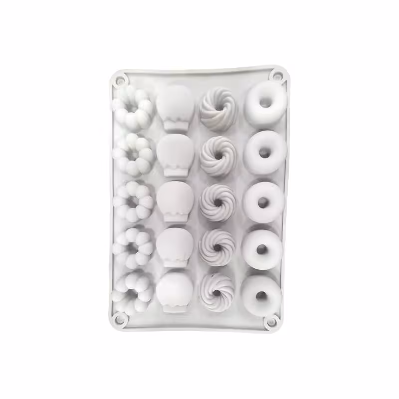 قالب سیلیکونی پک 20 عددی جور کاپ کیک 14*21