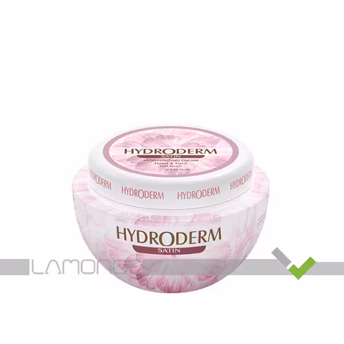 کرم مرطوب کننده دست و صورت هیدرودرم مدل Satin حجم 150 میلی لیتر