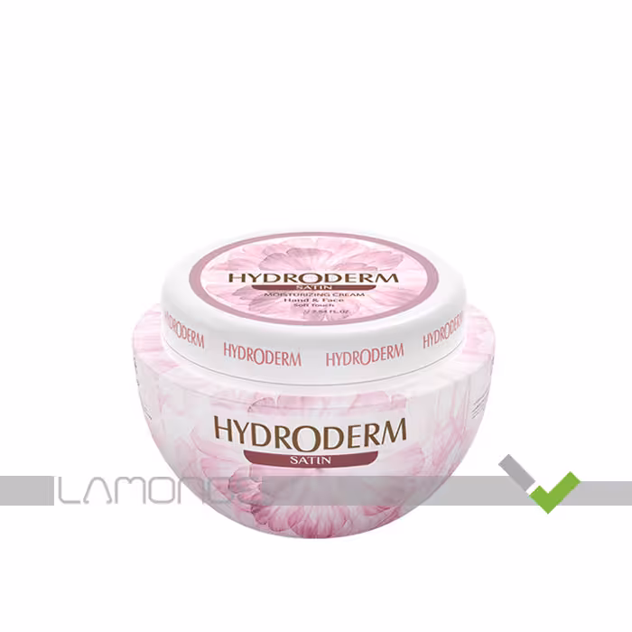 کرم مرطوب کننده دست و صورت هیدرودرم مدل Satin حجم 150 میلی لیتر