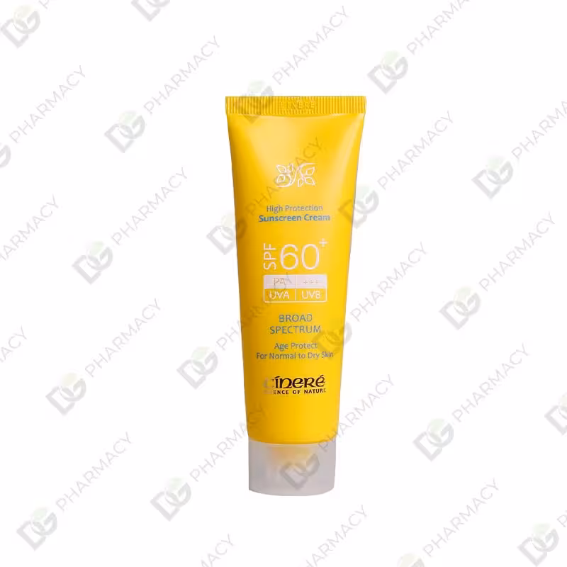 کرم ضد آفتاب  SPF60 بدون رنگ دیجی فارماسی