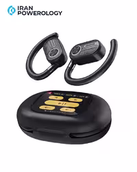هدفون بی سیم نمایشگردار پاورولوژی Powerology ENC TWS Air Conduction Earbuds PWLAU008