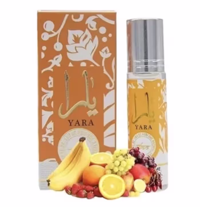 عطر رولی غلطکی یارا نارنجی 10 میل برند لطافه