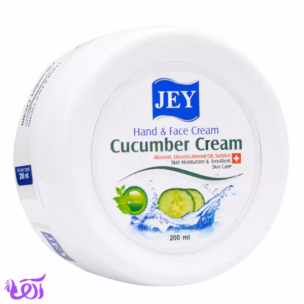 کرم مرطوب کننده جی کاسه ای حاوی عصاره خیار حجم 200ML