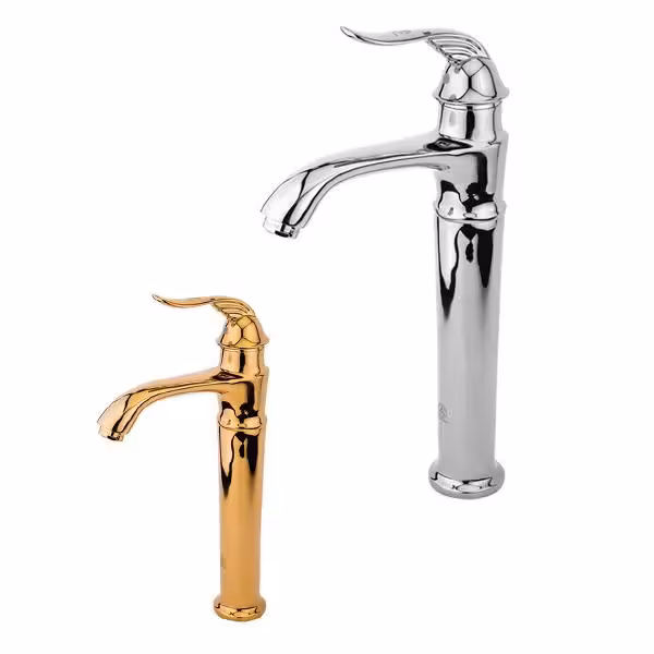 شیر روشویی پایه بلند قهرمان مدل دریا سزار