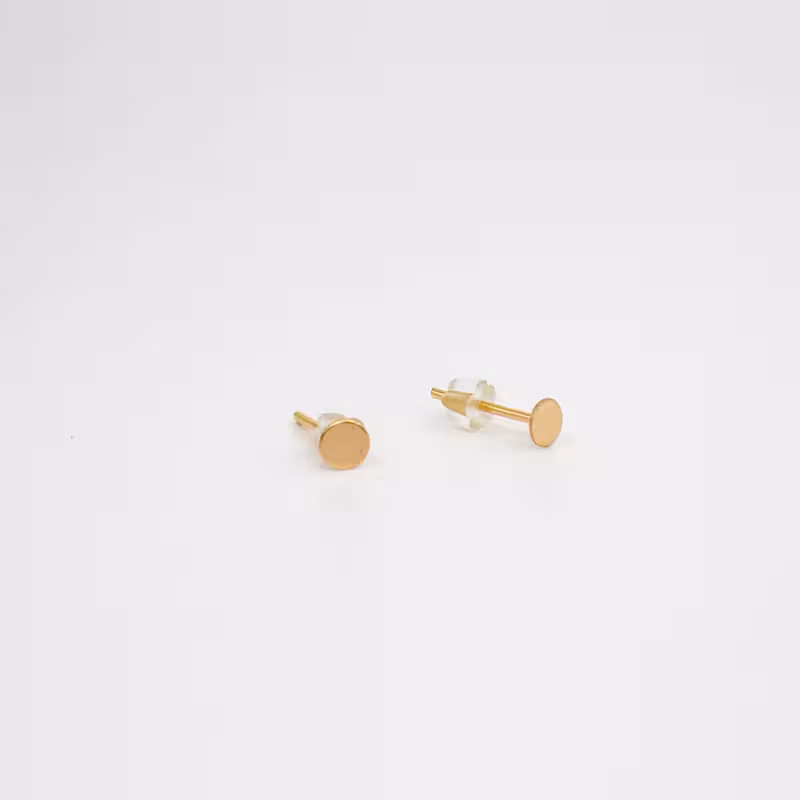 گوشواره میخی طرح دایره