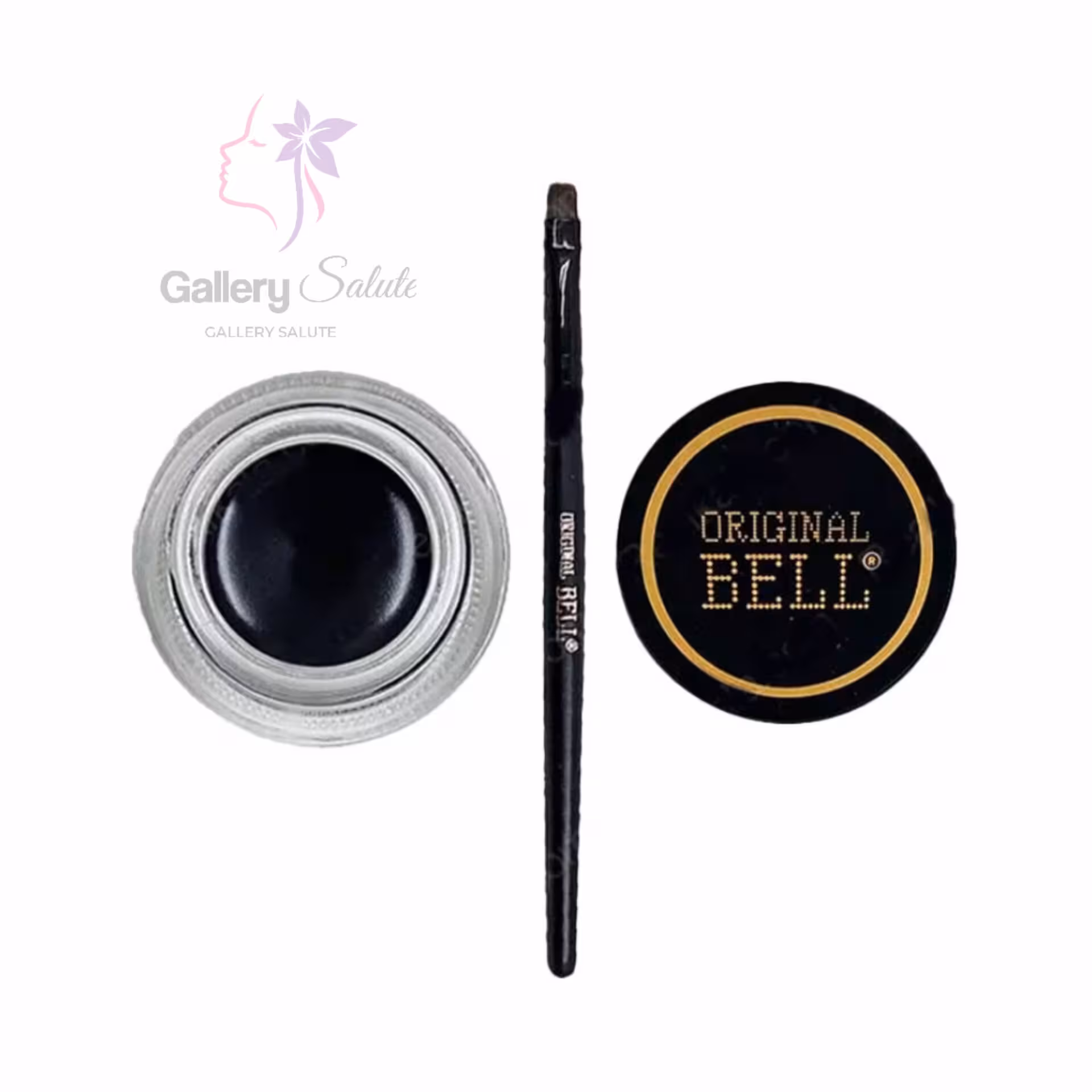 خط چشم ژلی(ژله ای) کاسه ای بل فوق مشکی Original Bell Gel Eyeliner Carbon Black