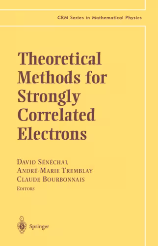 خرید و دانلود نسخه کامل کتاب Theoretical Methods for Strongly Correlated Electrons