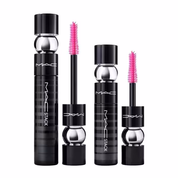 ست ریمل دو عددی مدل mac stack برند مک Mac اصل | رنگ مشکی در دو سایز متفاوت