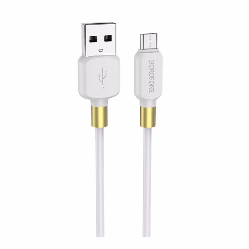 کابل تبدیل USB به MICROUSB  بروفون مدل BX59 طول 1 متر