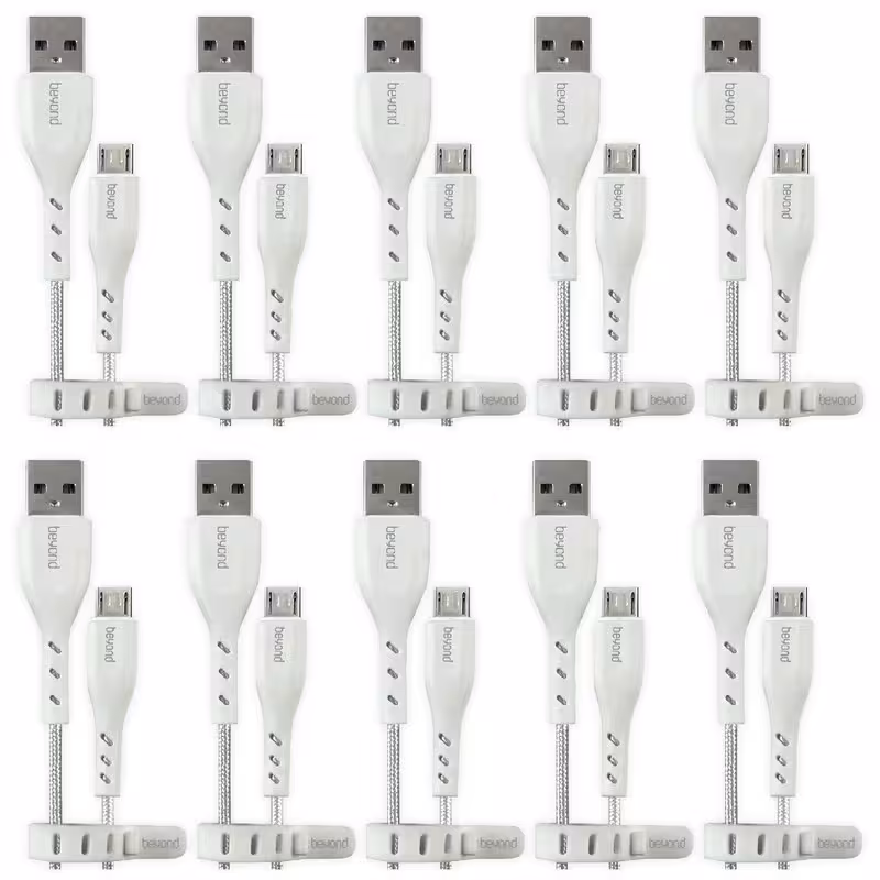 کابل تبدیل USB به MicroUSB بیاند مدل BUM-401  FAST CHARGE  طول 1 متر بسته ده عددی