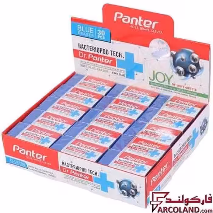 پاک کن پنتر مدل Soft Plus Eraser کد E140 بسته 30 عددی
