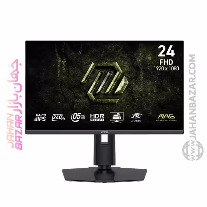 خرید مانیتور گیمینگ 23.8 اینچ ام اس آی MSI مدل MAG 245PF X24 از جهان بازار با ارسال سریع و پشتیبانی آنلاین.