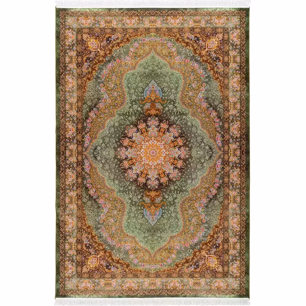 فرش 1500 شانه طرح دستباف 20012154 سدری