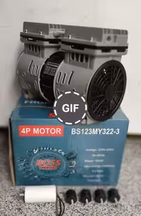 موتور کمپرسور سایلنت 550 وات باس مدل BS123MY322-3