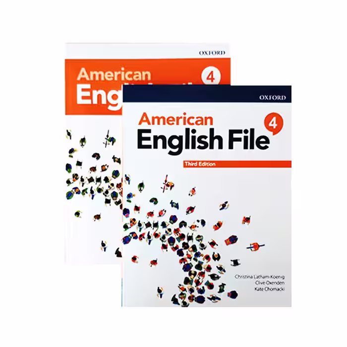 کتاب امریکن انگلیش فایل 4 ویرایش سوم | American English File 4 (SB WB Audio) 3rd Edition | خرید کتاب زبان | خرید لوازم التحریر | چی کتاب | بالاترین تخفیف و ارسال رایگان