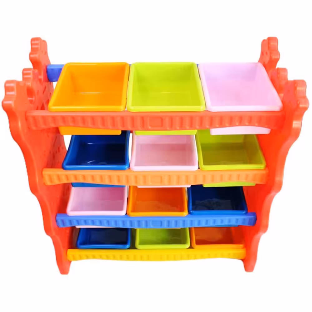 قفسه اسباب بازی 12 باکسی مدل قلعه میشا