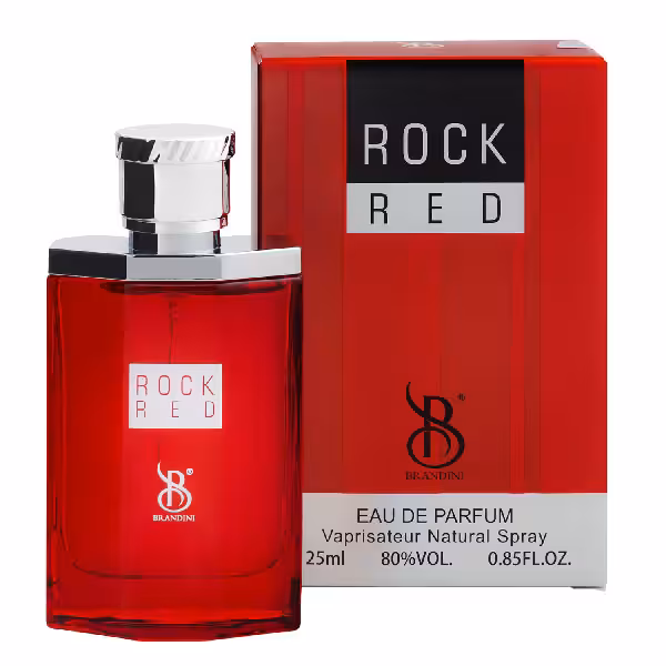 عطر جیبی مردانه برندینی مدل ROCK RED- حجم 25ml