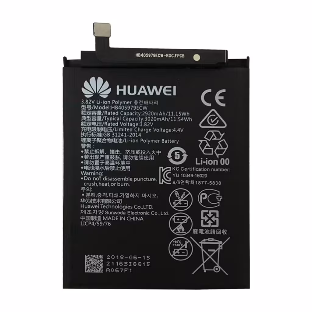 باتری اصلی گوشی موبایل هواوی huawei Y6 2019/HB405979ECW