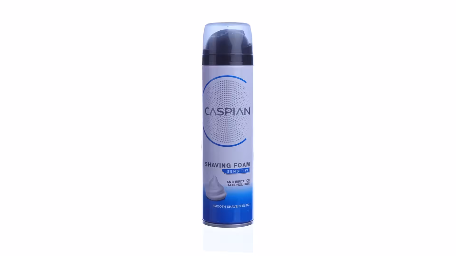 فوم اصلاح کاسپین مدل Sensitive Skin حجم 200 میلی لیتر
