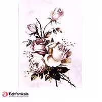 دکوپاژ برنجی (الیافی) پشت چسب دار ریچy3