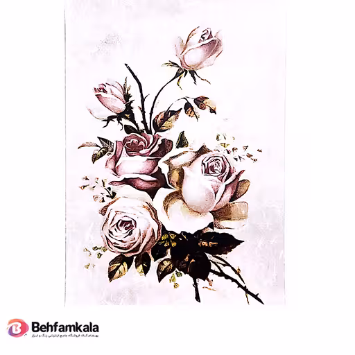 دکوپاژ برنجی (الیافی) پشت چسب دار ریچy3
