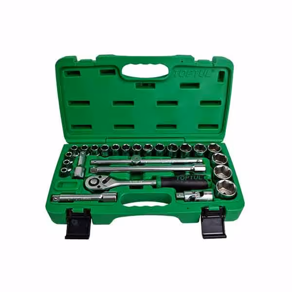 جعبه بکس تاپ تول 25 پارچه 1/2 اینچ مدل GCAI2503