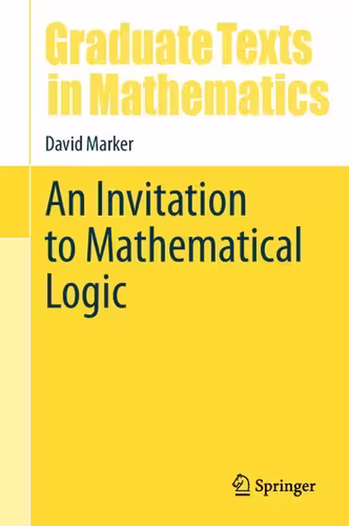 خرید و دانلود نسخه کامل کتاب An Invitation to Mathematical Logic