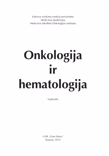 خرید و دانلود نسخه کامل کتاب Onkologija ir hematologija