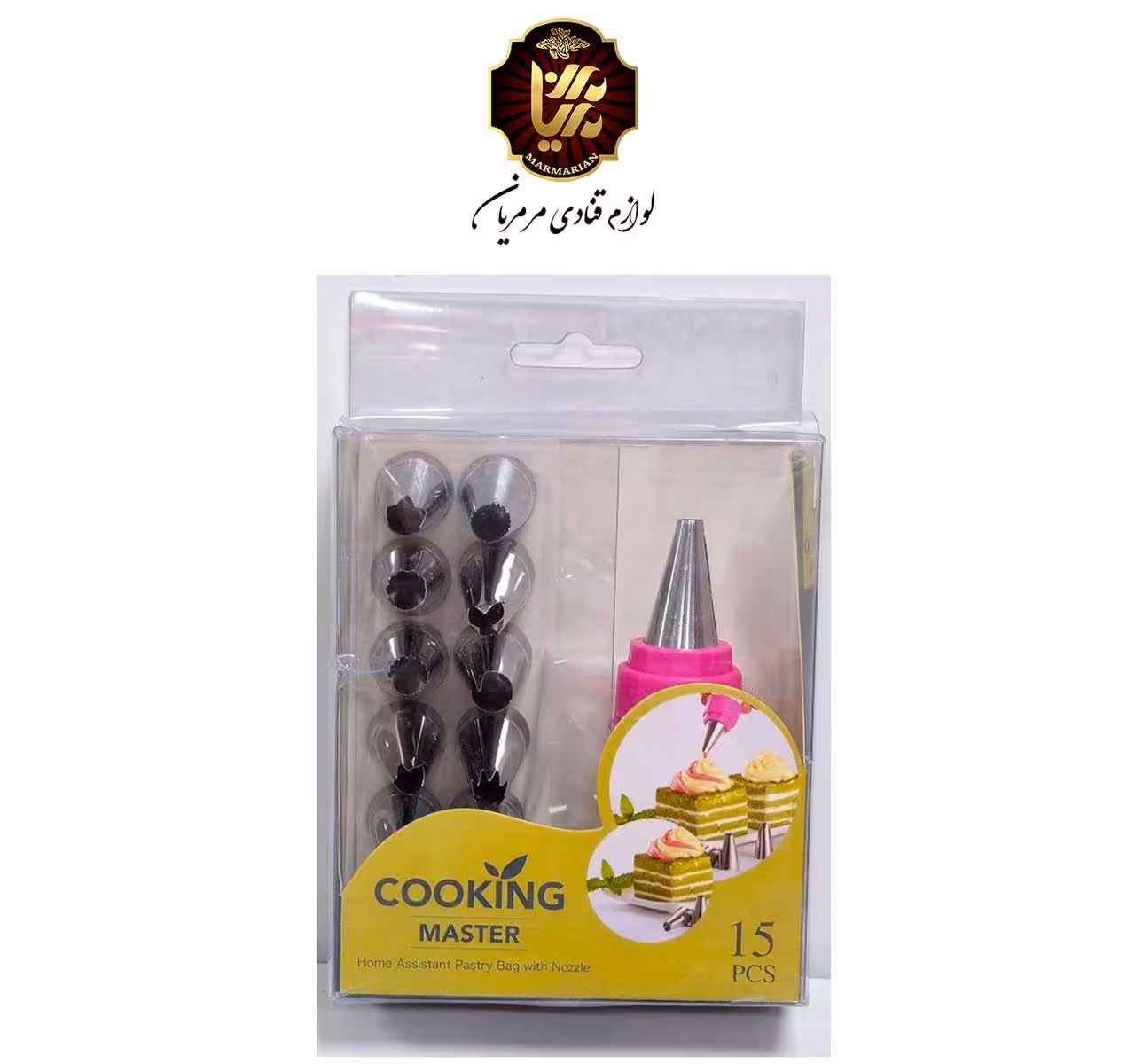 ست ماسوره 12 عددی همراه با قیف