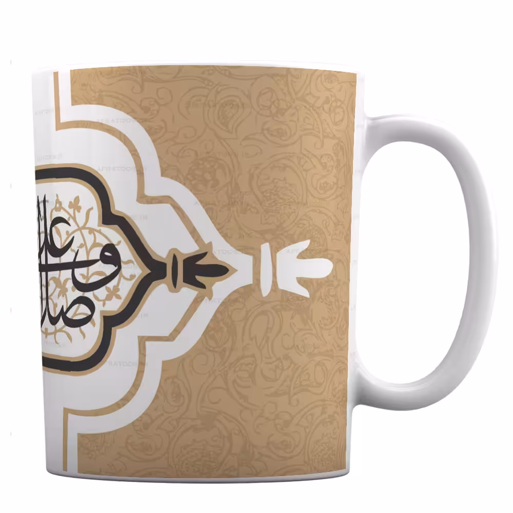 لیوان با طرح امام حسن مجتبی کد 325