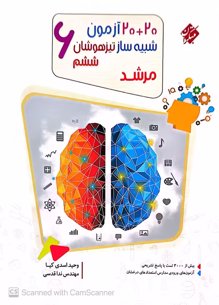 20 20 آزمون شبیه ساز تیزهوشان ششم مرشد   مبتکران