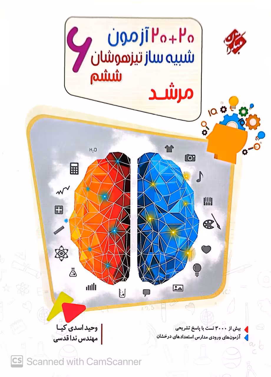 20 20 آزمون شبیه ساز تیزهوشان ششم مرشد مبتکران