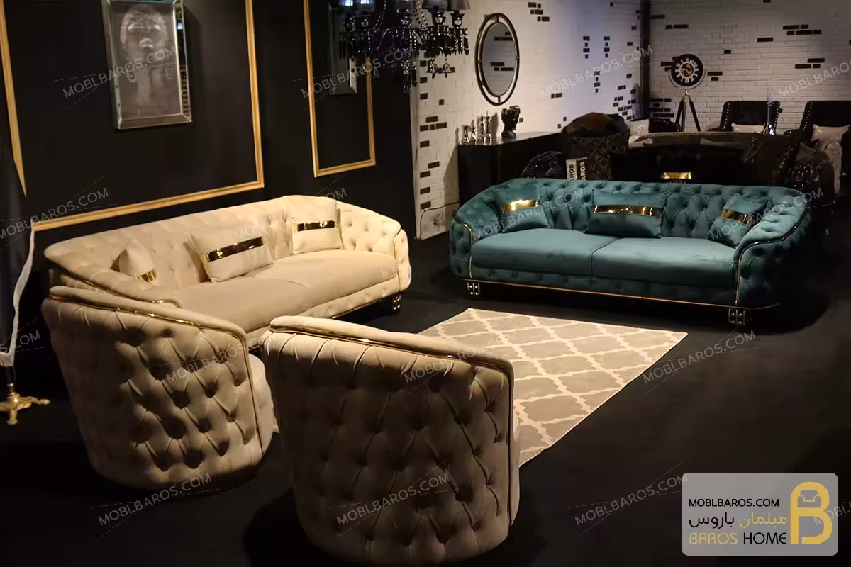 ست مبلمان لیندا کد 2