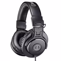 هدفون استودیویی آدیو تکنیکا مدل ATH-M30xAudio-Technica ATH-M30x Headphone Monitoring