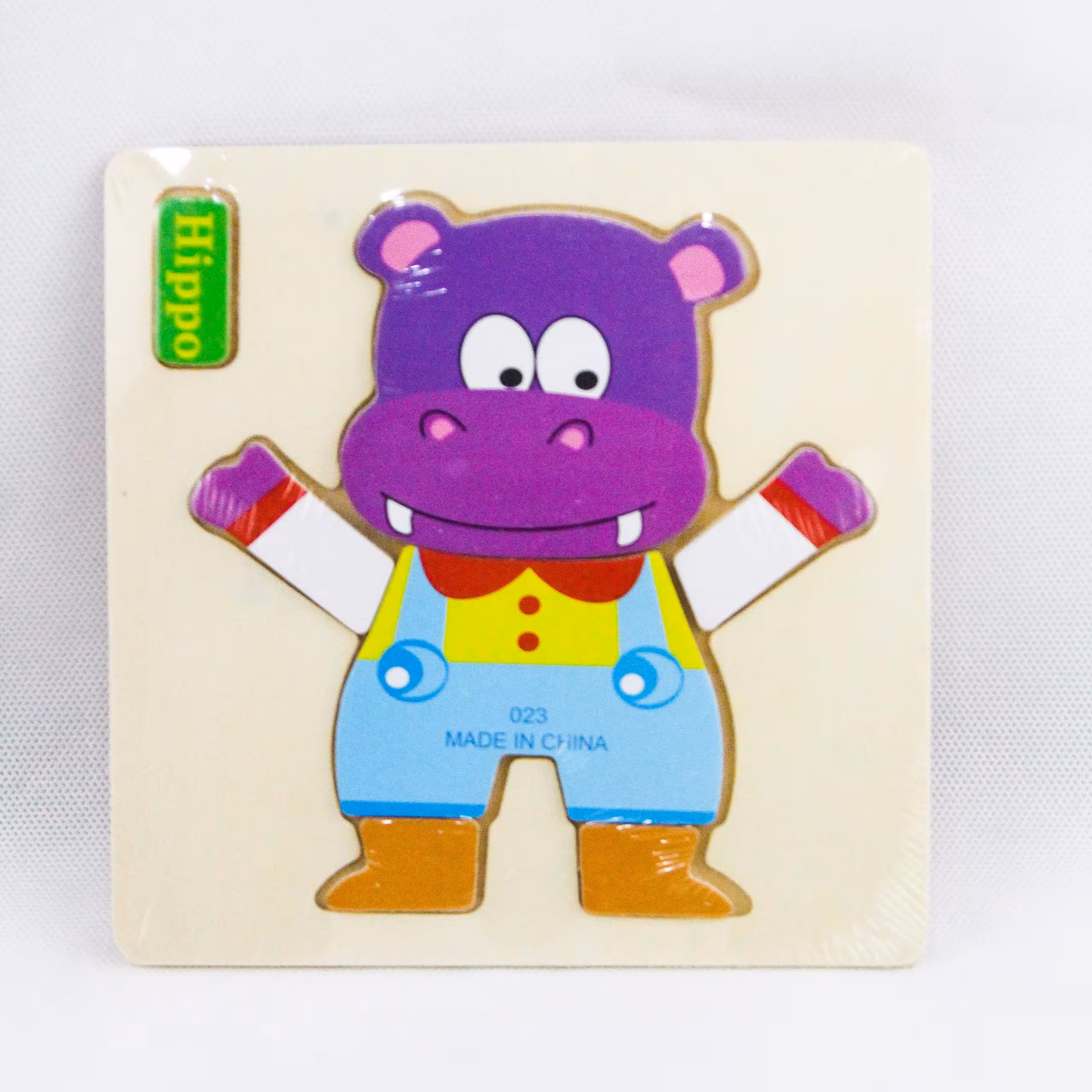 پازل چوبی آموزش زبان انگلیسی (هیپو)