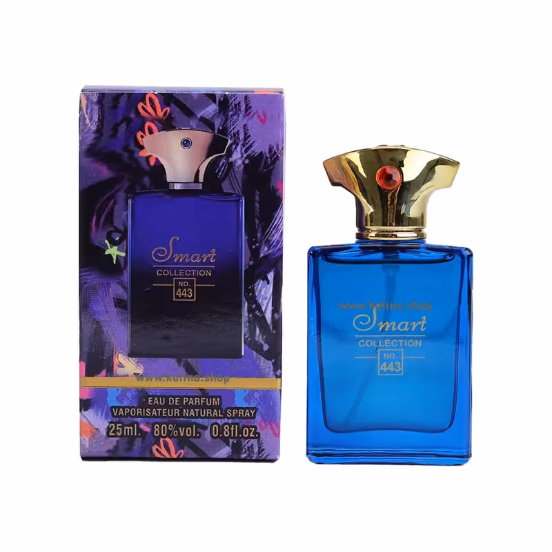 عطر جیبی مردانه اسمارت کالکشن کد 443 حجم 25 میلی لیتر
