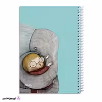 دفتر نقاشی 40 برگ فیلی الیپون کد 04