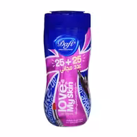 دستمال مرطوب پاک کننده آرایش دافی مدل لاو 50 عددی