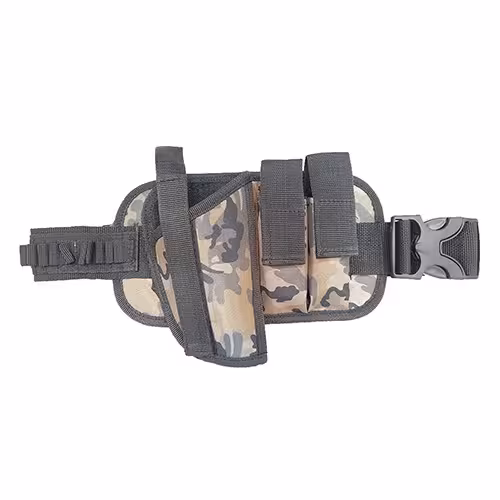 جلد کلت کمری طرح ارتشی تیره