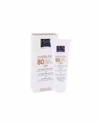 ضد آفتاب مینرال رنگی SPF80 آیسیس فارما 40 میلی لیتر
