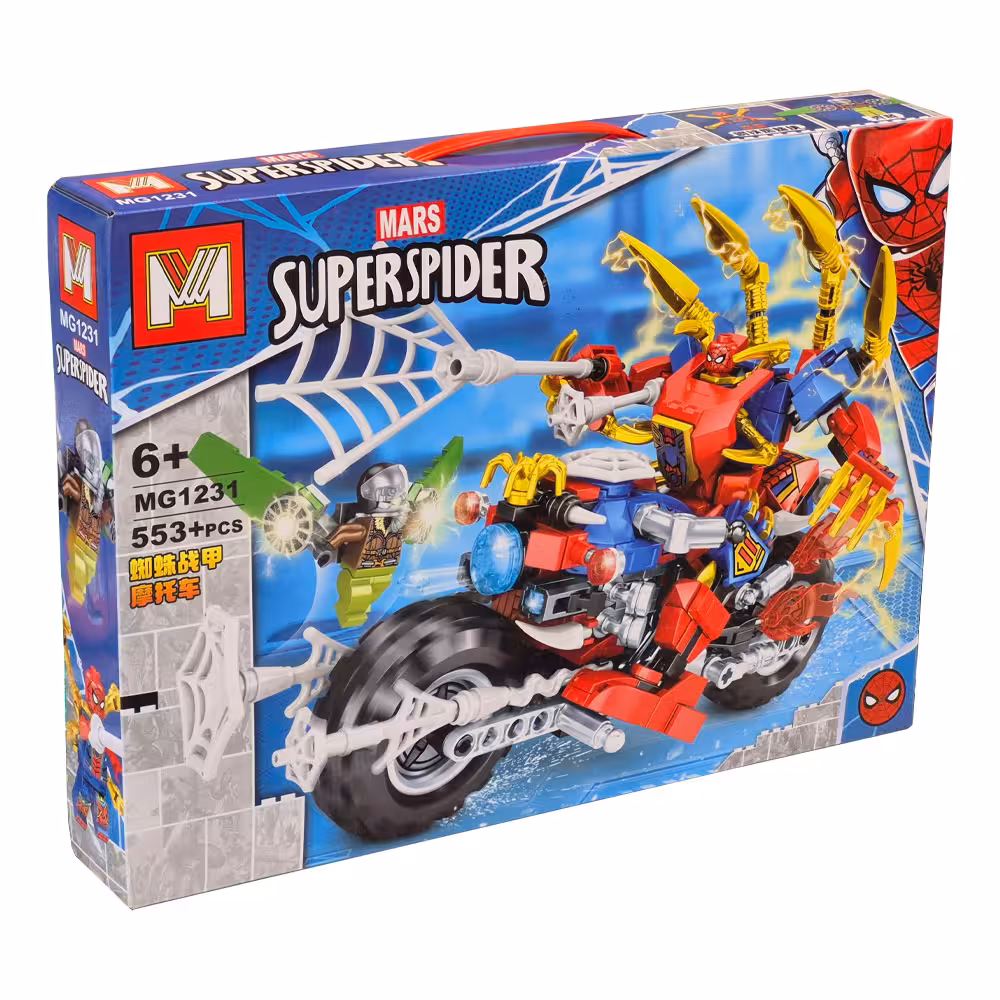 لگو مرد عنکبوتی مدل SuperSpider کد MG1231