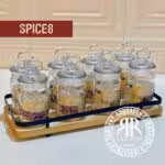 لیمون  ادویه شیشه ای روستیک کوچک  187600