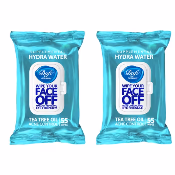 دستمال مرطوب دافی مدل HYDRA WATER مجموعه 2 عددی