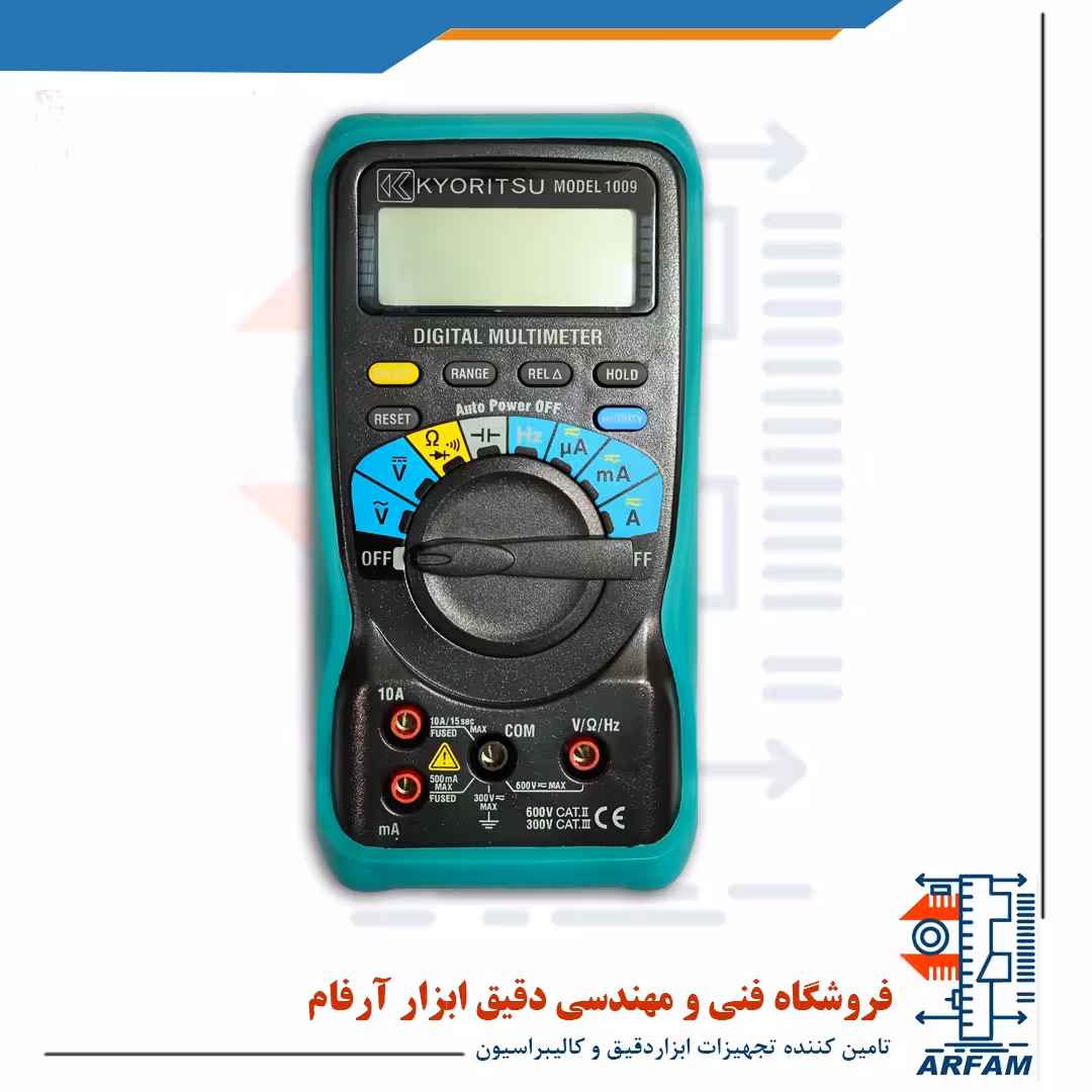 مولتی متر دیجیتالی کیوریتسو مدل kyoritsu 1009