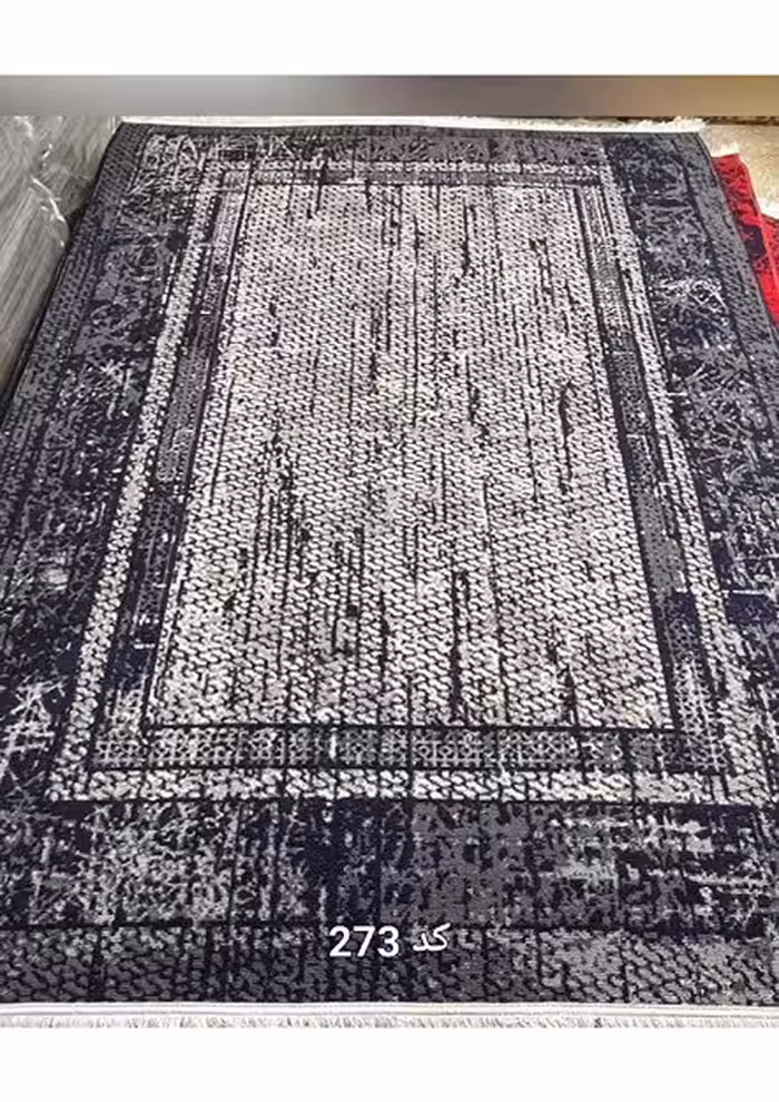 گلیم فرش ماشینی 400 شانه بی سی اف کاشان- کد طرح 273