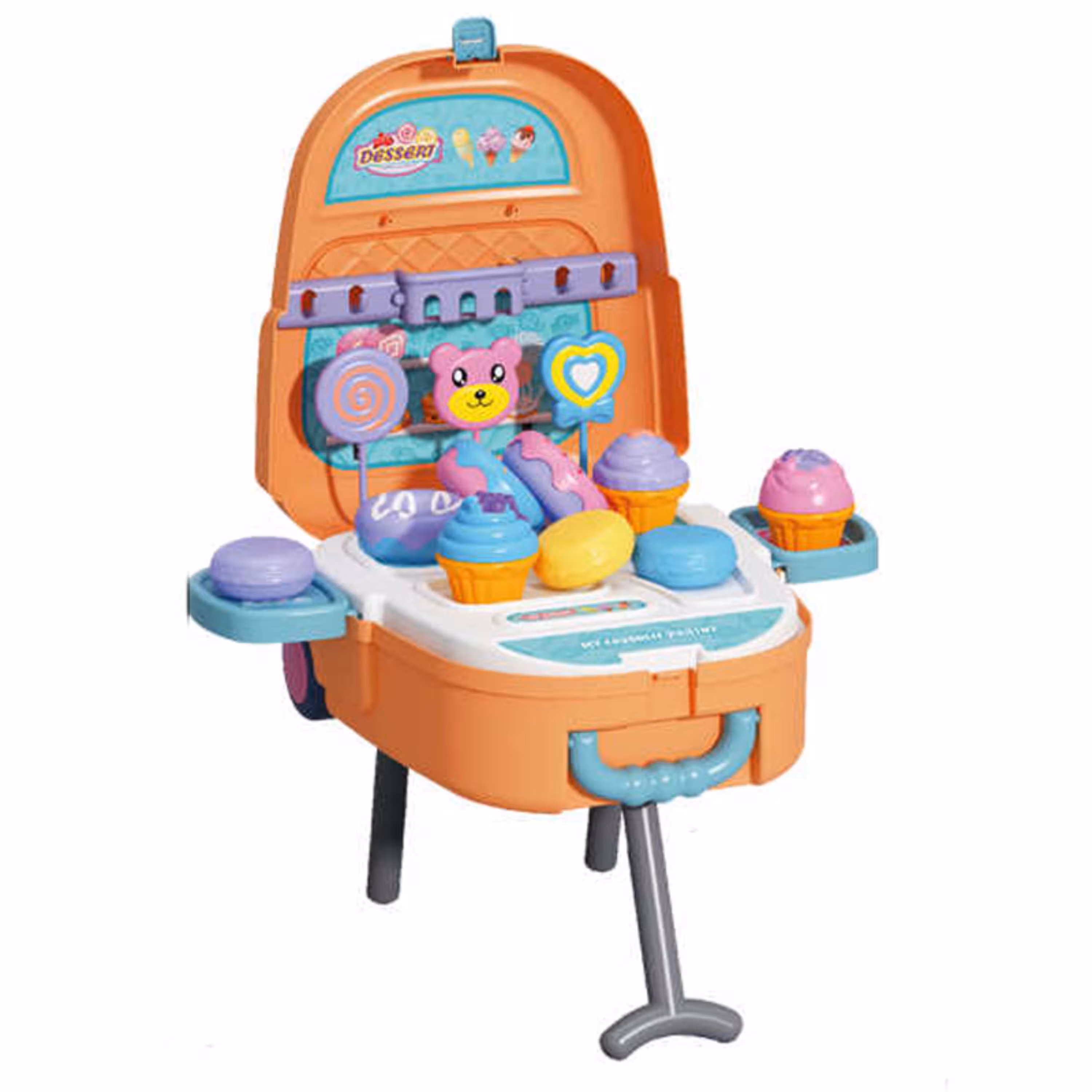 اسباب بازی ست دسر چمدانی مجموعه 20 قطعه