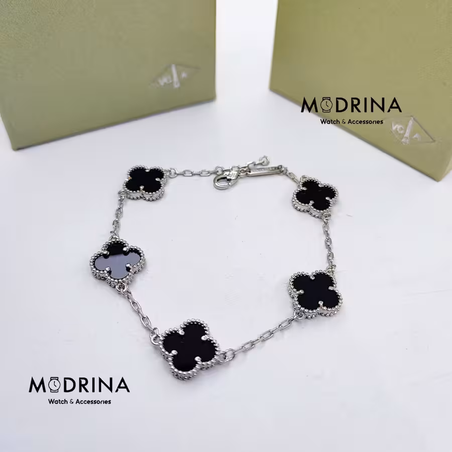 دستبند ون کلیف مشکی