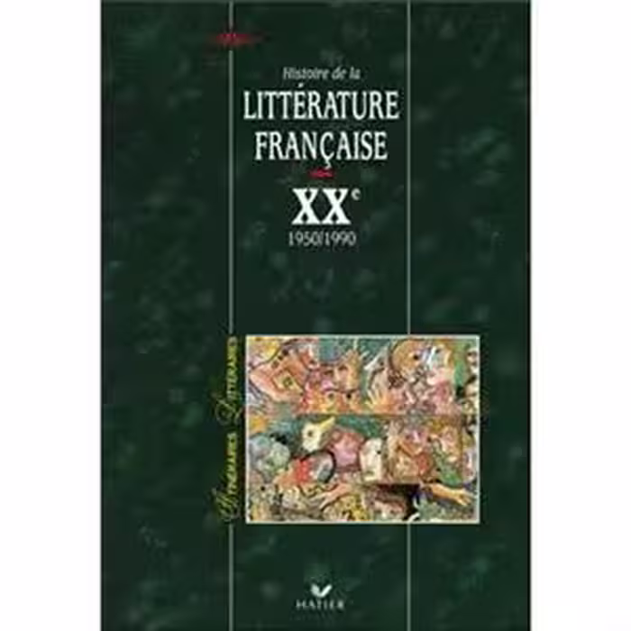 کتاب زبان فرانسه ایتینریر لیتریر سیاه سفید Itineraires litteraires : Histoire de la litterature française XX 1950-1990